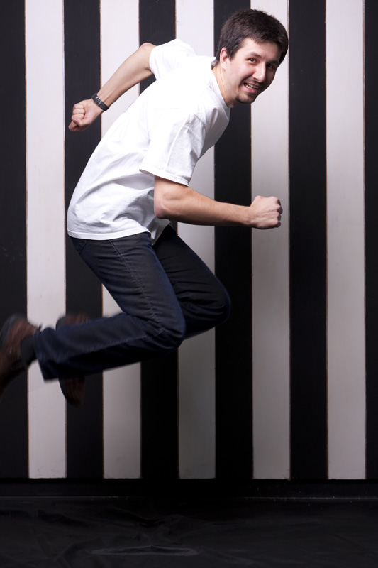 rozbiegówka - testshot