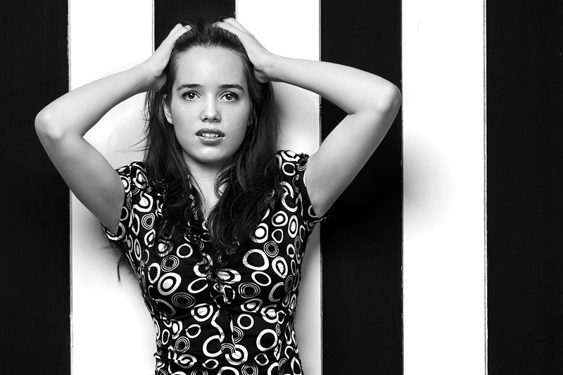 kólka na paskach, circles on stripes