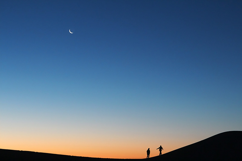 Sahara wydmy Chiggaga